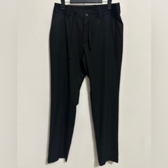 Zara Mens Casual Tapered Leg Trouser Pants With Drawstring & Elastic Waist Sz 32 - Picture 3 of 9